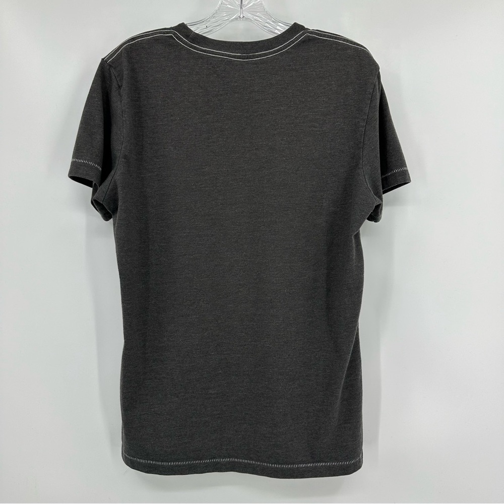 Fossil ‘Rock is Dead’ Crewneck Short Sleeve T-shirt Gray Size M - Picture 4 of 5